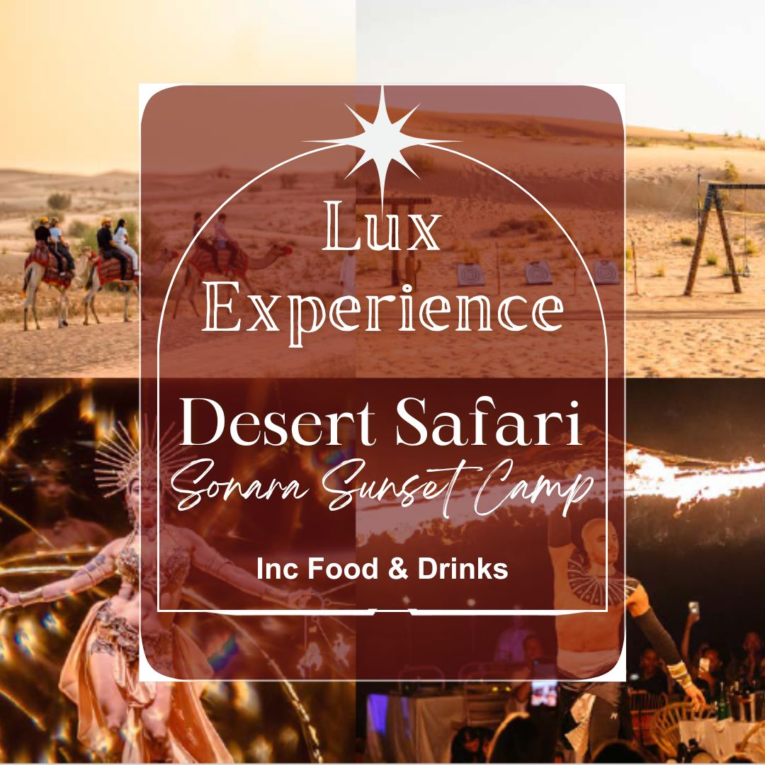 Dubai: Ultimate Arabian Adventure: Luxury Desert Safari Experience!